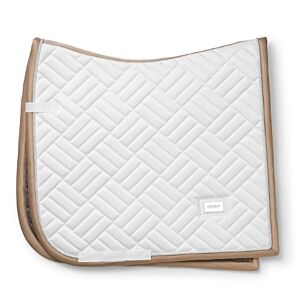 Equestrian Stockholm Zadeldek Modern DR Wit/Sand