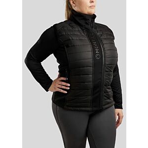 Montar Emma Bodywarmer Quilt Black Curve