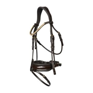Horka Trenshoofdstel Filius Bruin/Goud