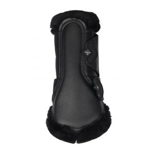 Le Mieux Brushing Boots Mesh Fleece Edged black