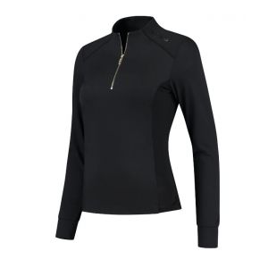 MrsRos Long Sleeve Training Top Phantom Black