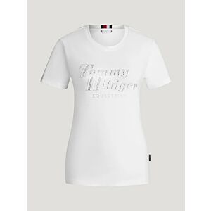 Tommy Hilfiger Shirt Malibu Strass Optic White