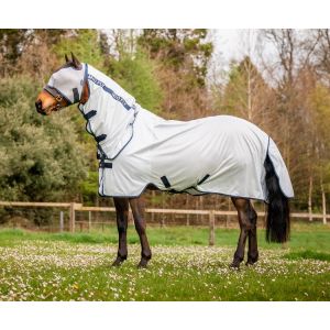 Horseware Mio Fly Rug met hals Lunar Rock/Navy