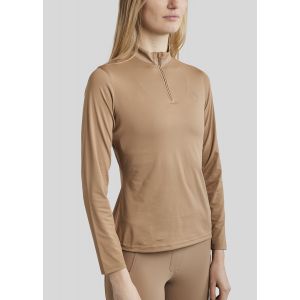 Montar Everline Longsleeve Polo Rosegold Latte