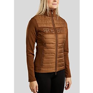 Rebel Jacket Hybrid Crystal Logo Toffee