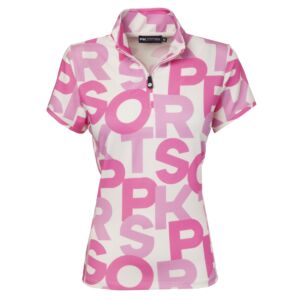 PK Performance Shirt Rossini All Over White/Roze