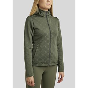 Montar MoTilde Printed Softshell Jacket Pine Green