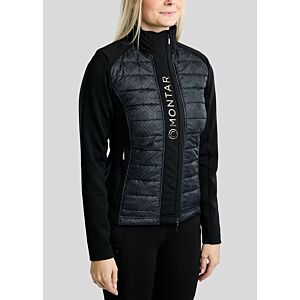 Montar Jas Leia Hybrid Lumber Check Zwart