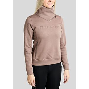 Montar Sweater Naja Quartz Crystal Nougat Brown