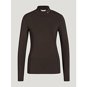 Tommy Hilfiger Baselayer Ava High Neck Cacao
