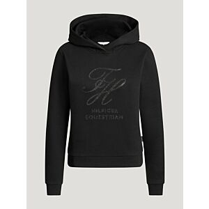 Tommy Hilfiger Hoodie Estelle Strass Zwart