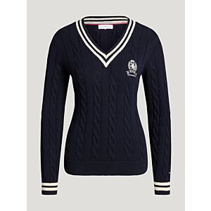 Tommy Hilfiger Trui Roseville Gebreid Desert Sky