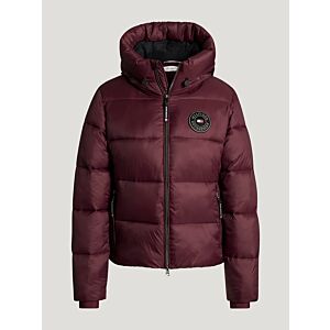 Tommy Hilfiger Pufferjas Glendale Deep Burgundy