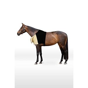 Horze Schouderbeschermer Comfort Zwart/Naturel