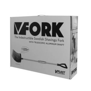 V-Fork Mini Mestvork met Steel in Doos zwart