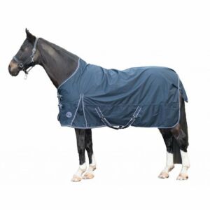 HKM Winterdeken Starter High Neck 600D 100gr navy