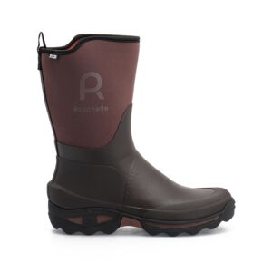 Rouchette Clean Garden Half boots bruin