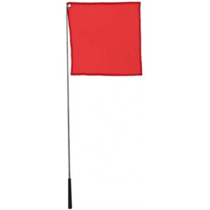 HippoTonic Trainingsstok met Vlag Rood