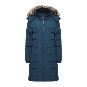 Le Mieux Loire Three Quarter Coat Atlantic Blue