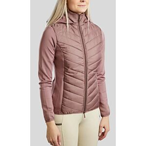 Montar Hybrid Jacket Met Crystals Dusty Rose