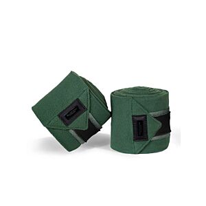Equestrian Stockholm Fleece Bandages Sycamore