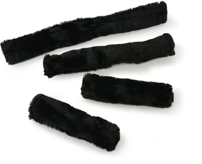 Norton Synthetische halsterset Bontjes Zwart