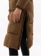 Anky Long Puffer Coat Winterjas Bronze