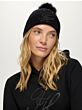 Tommy Hilfiger Muts Daly Pom Pom Strass Zwart