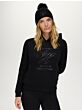 Tommy Hilfiger Hoodie Estelle Strass Zwart