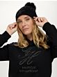 Tommy Hilfiger Hoodie Estelle Strass Zwart