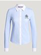Tommy Hilfiger Blouse Perkings Stretch Blauw