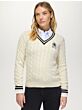 Tommy Hilfiger Trui Roseville Gebreid Ecru