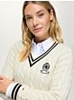 Tommy Hilfiger Trui Roseville Gebreid Ecru