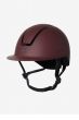 Horze Cap Noir Sun Visor Burgundy Red Mahogany