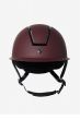 Horze Cap Noir Sun Visor Burgundy Red Mahogany