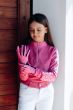 Horze Lycra Handschoen Kids Fia Azalea Pink