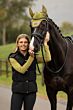 LeMieux Bodywarmer Margot met Muts Zwart