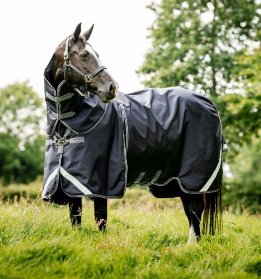 Horseware Rambo Turnout Optimo + Hals Navy