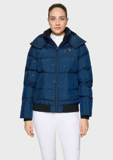 Samshield Pufferjas Billie Emblem Galactic Blue