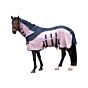 HKM Vliegendeken Comfort Rain+Hals Licht Roze/Navy