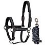 Harry's Horse Halsterset EQS Black-Sand