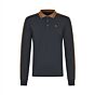Kingsland Marco Long Sleeve Polo Pique Heren Zwart