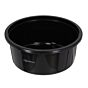 Q-essentials Voerschaal met Deksel Zwart