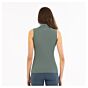 BR Zip-Up Sleeveless Shirt Isis Balsam Green