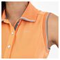 Anky Sleeveless Polo Shirt Gold Sunset