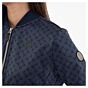Anky Printed Bomber Jacket Mood Indigo