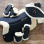 Kentucky Anatomische Singel Sheepskin zwart