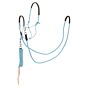 BR Touwhalster Set met Teugels Aquamarine