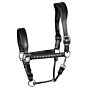 Harry's Horse Halster Leer Anatomic Crystal Zwart
