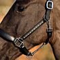 Harry's Horse Halster Leer Anatomic Crystal Zwart